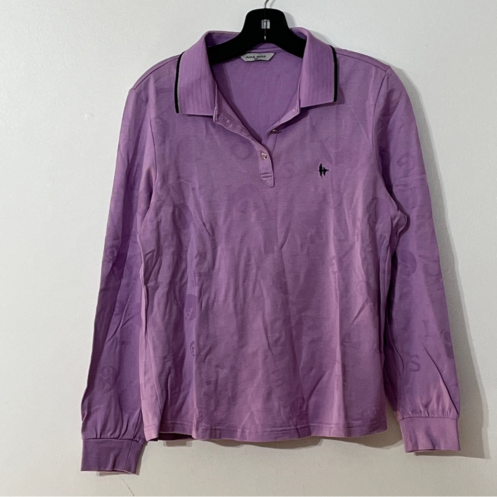 Aias Lilac Polo Golf Shirt